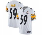 Pittsburgh Steelers #59 Jack Ham White Vapor Untouchable Limited Player Football Jersey