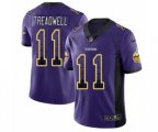 Minnesota Vikings #11 Laquon Treadwell Limited Purple Rush Drift Fashion NFL Jersey