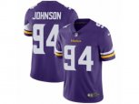 Minnesota Vikings #94 Jaleel Johnson Vapor Untouchable Limited Purple Team Color NFL Jersey