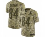 Pittsburgh Steelers #84 Antonio Brown Limited Camo 2018 Salute to Service NFL Jersey