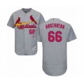 St. Louis Cardinals #66 Randy Arozarena Grey Road Flex Base Authentic Collection Baseball Player Jersey