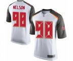 Tampa Bay Buccaneers #98 Anthony Nelson Game White Football Jersey