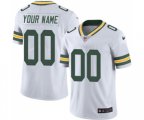 Green Bay Packers Customized White Vapor Untouchable Limited Player Football Jersey