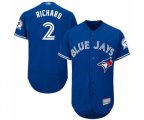Toronto Blue Jays #2 Clayton Richard Royal Blue Alternate Flex Base Authentic Collection Baseball Jersey