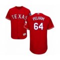 Texas Rangers #64 C.D. Pelham Red Alternate Flex Base Authentic Collection Baseball Player Jersey