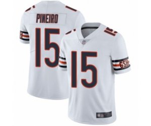 Chicago Bears #15 Eddy Pineiro White Vapor Untouchable Limited Player Football Jersey