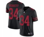 San Francisco 49ers #34 Jason Verrett Black Vapor Untouchable Limited Player Football Jersey