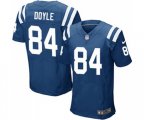 Indianapolis Colts #84 Jack Doyle Elite Royal Blue Team Color Football Jersey