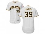 Pittsburgh Pirates #39 Dave Parker White Flexbase Authentic Collection MLB Jersey