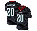 Philadelphia Eagles #20 Brian Dawkins 2020 Nike Camo Salute to Service Limited