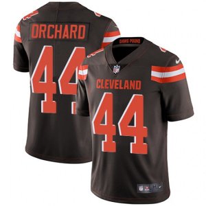 Cleveland Browns #44 Nate Orchard Brown Team Color Vapor Untouchable Limited Player NFL Jersey