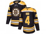 Adidas Boston Bruins #4 Bobby Orr Black Home Authentic Stitched NHL Jersey