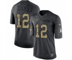 Los Angeles Rams #12 Brandin Cooks Limited Black 2016 Salute to Service Football Jersey