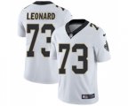 New Orleans Saints #73 Rick Leonard White Vapor Untouchable Limited Player Football Jersey