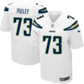 Los Angeles Chargers #73 Spencer Pulley Elite White NFL Jersey