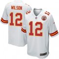 Kansas City Chiefs #12 Albert Wilson Game White NFL Jersey