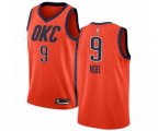 Oklahoma City Thunder #9 Nerlens Noel Orange Swingman Jersey - Earned Edition