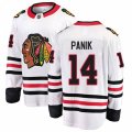 Chicago Blackhawks #14 Richard Panik Fanatics Branded White Away Breakaway NHL Jersey