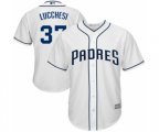 San Diego Padres Joey Lucchesi Replica White Home Cool Base Baseball Player Jersey