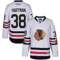 Chicago Blackhawks #38 Ryan Hartman Premier White 2017 Winter Classic NHL Jersey