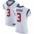 Houston Texans #3 Tom Savage White Vapor Untouchable Elite Player NFL Jersey