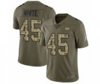 Tampa Bay Buccaneers #45 Devin White Limited Olive Camo 2017 Salute to Service Football Jersey