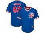 Chicago Cubs #62 Jose Quintana Replica Royal Blue Cooperstown Cool Base MLB Jersey