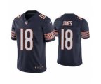 Chicago Bears #18 Jesse James Navy Vapor untouchable Limited Stitched Football Jersey