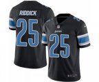 Detroit Lions #25 Theo Riddick Limited Black Rush Vapor Untouchable Football Jersey