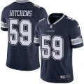 Dallas Cowboys #59 Anthony Hitchens Navy Blue Team Color Vapor Untouchable Limited Player NFL Jersey