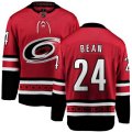 Carolina Hurricanes #24 Jake Bean Fanatics Branded Red Home Breakaway NHL Jersey