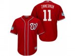 Washington Nationals #11 Ryan Zimmerman 2017 Spring Training Cool Base Stitched MLB Jersey