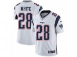 New England Patriots #28 James White Vapor Untouchable Limited White NFL Jersey