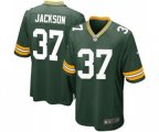 Green Bay Packers #37 Josh Jackson Game Green Team Color Football Jersey