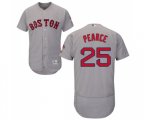 Boston Red Sox #25 Steve Pearce Grey Road Flex Base Authentic Collection Baseball Jersey