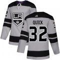Los Angeles Kings #32 Jonathan Quick Premier Gray Alternate NHL Jersey