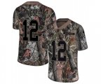 Miami Dolphins #12 Bob Griese Limited Camo Rush Realtree Football Jersey