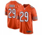 Chicago Bears #29 Tarik Cohen Game Orange Alternate Football Jersey