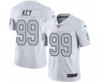 Oakland Raiders #99 Arden Key Limited White Rush Vapor Untouchable NFL Jersey