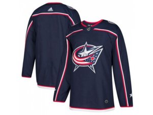 Columbus Blue Jackets Blank Navy Blue Home Authentic Stitched NHL Jersey