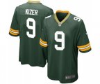 Green Bay Packers #9 DeShone Kizer Game Green Team Color Football Jersey