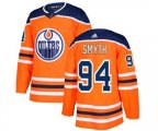 Edmonton Oilers #94 Ryan Smyth Premier Orange Home NHL Jersey