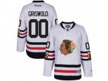 Chicago Blackhawks #00 Clark Griswold Authentic White 2017 Winter Classic NHL Jersey