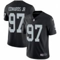 Oakland Raiders #97 Mario Edwards Jr Black Team Color Vapor Untouchable Limited Player NFL Jersey