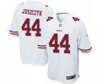 San Francisco 49ers #44 Kyle Juszczyk Game White Football Jersey