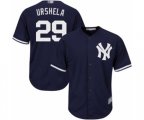 New York Yankees Gio Urshela Replica Navy Blue Alternate Baseball Player Jersey