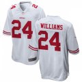 San Francisco 49ers #24 K'Waun Williams Nike White Vapor Limited Player Jersey