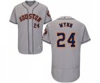 Houston Astros #24 Jimmy Wynn Grey Flexbase Authentic Collection Baseball Jersey