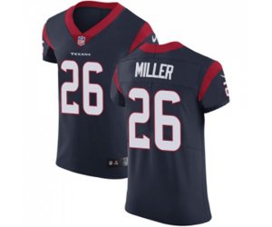 Houston Texans #26 Lamar Miller Navy Blue Team Color Vapor Untouchable Elite Player Football Jersey