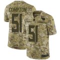 Tennessee Titans #51 Will Compton Limited Camo 2018 Salute to Service NFL Jersey